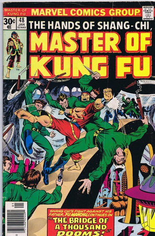 Master of Kung Fu #48 ORIGINAL Vintage 1976 Marvel Comics Shang Chi