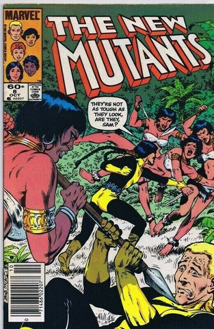 New Mutants #8 ORIGINAL Vintage 1983 Marvel Comics 1st Magma