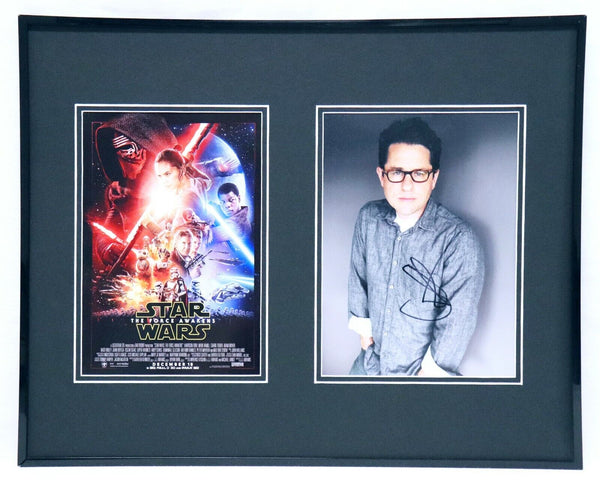 JJ Abrams Signed Framed 16x20 Photo Display AW Star Wars Force Awakens D