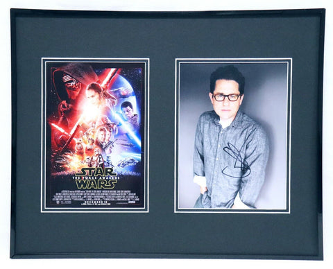 JJ Abrams Signed Framed 16x20 Photo Display AW Star Wars Force Awakens D