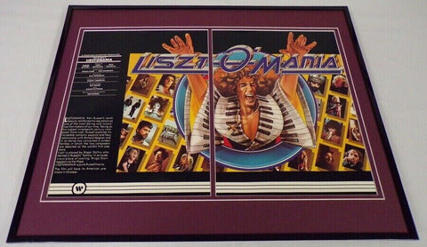 1975 Lisztomania Roger Daltrey 16x20 ORIGINAL Vintage Framed Industry Ad 