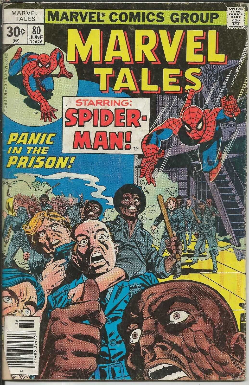 Marvel Tales #80 VINTAGE 1977 Reprints Amazing Spider-Man #99 