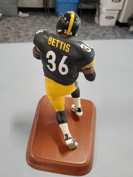 Danbury Mint Pittsburgh Steelers Statue Jerome Bettis