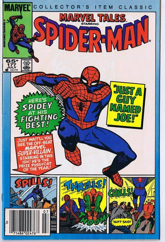 Marvel Tales #177 ORIGINAL Vintage 1985 Marvel Comics Spider-Man 