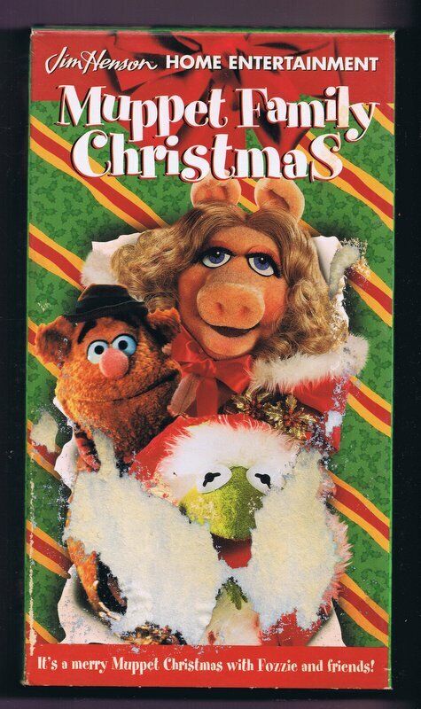 Muppet Family Christmas (1998) VINTAGE VHS Cassette Sesame Street Crossover!