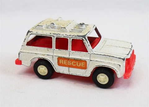 ORIGINAL Vintage 1970 Tootsie Rescue 3" Die Cast Truck