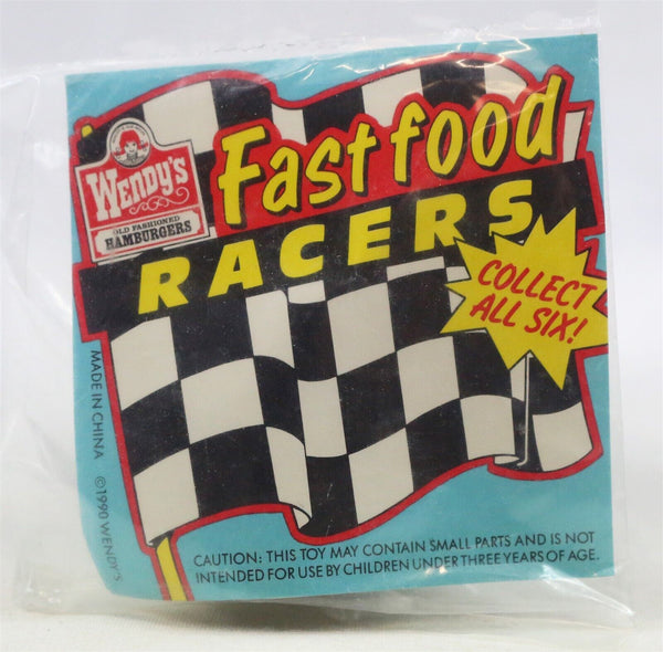 VINTAGE SEALED 1990 Wendy's Restaurant Fast Food Racers Salad