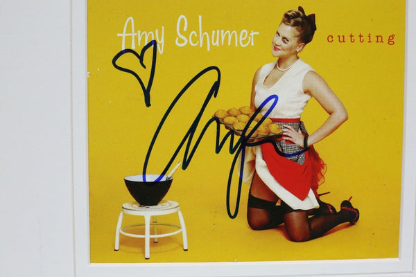 Amy Schumer Signed Framed 16x20 Photo & Cutting CD Display  