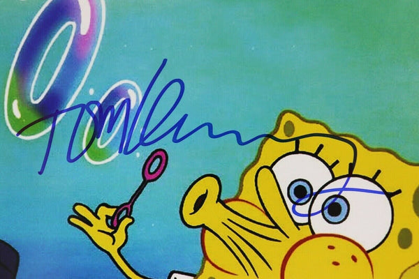 Tom Kenny Signed Framed 16x20 Photo Set AW Spongebob Squarepants 