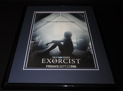 The Exorcist 2016 Fox Framed 11x14 ORIGINAL Advertisement 