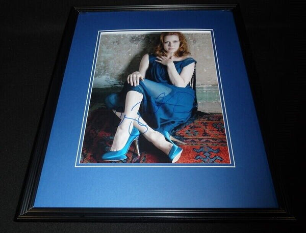 Amy Adams Signed Framed 11x14 Photo American Hustle Man of Steel Muppets C