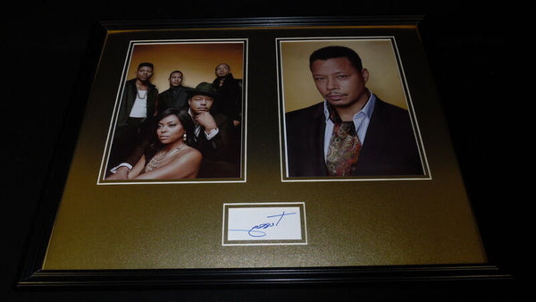 Terrence Howard Signed Framed 16x20 Empire Photo Set Lucious Lyon C