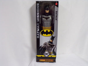 NEW SEALED 2018 Batman True Moves 12" Action Figure w/ Mini Detective Comics 27