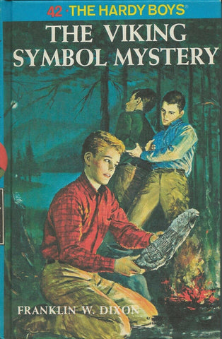 ORIGINAL Vintage 1980 Hardy Boys Hardcover Book Viking Symbol Mystery #42