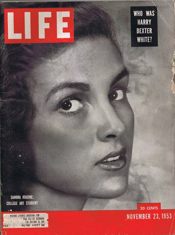 ORIGINAL Vintage Life Magazine November 23 1953 Sandra Krasne