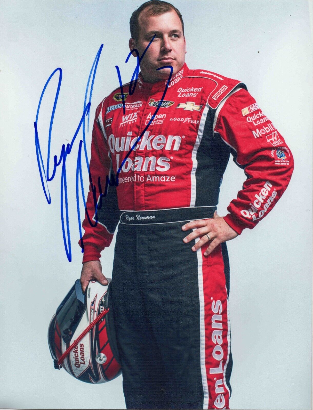 Ryan Newman Signed 8x10 Photo