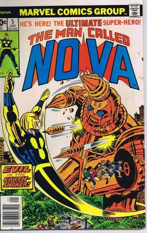 Nova #5 ORIGINAL Vintage 1977 Marvel Comics 