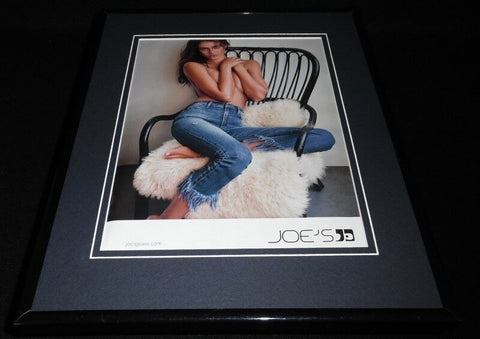 2017 Joe's Jeans Framed 11x14 ORIGINAL Advertisement