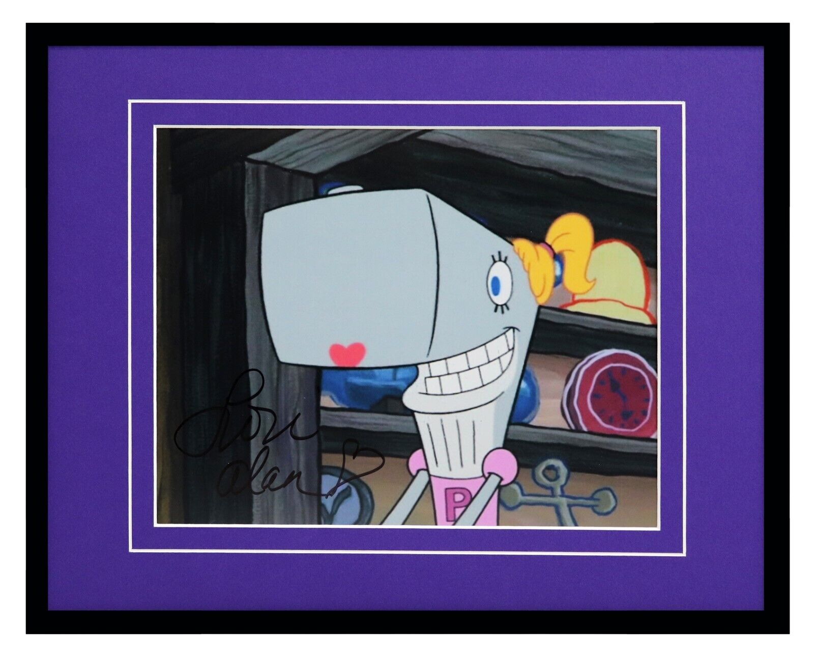 Lori Alan Signed Framed 11x14 Photo Display AW Spongebob Squarepants Pearl