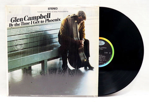 VINTAGE Glen Campbell By The Time I Get To Phoenix Vinyl Record Album ST-2851