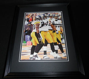 Pittsburgh Steelers FIGHT vs Cincinnati Bengals Framed 11x14 Photo Display