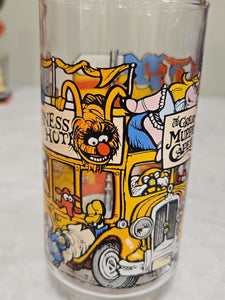 Vintage 1981 McDonald's Great Muppet Caper Happiness Hotel Glass