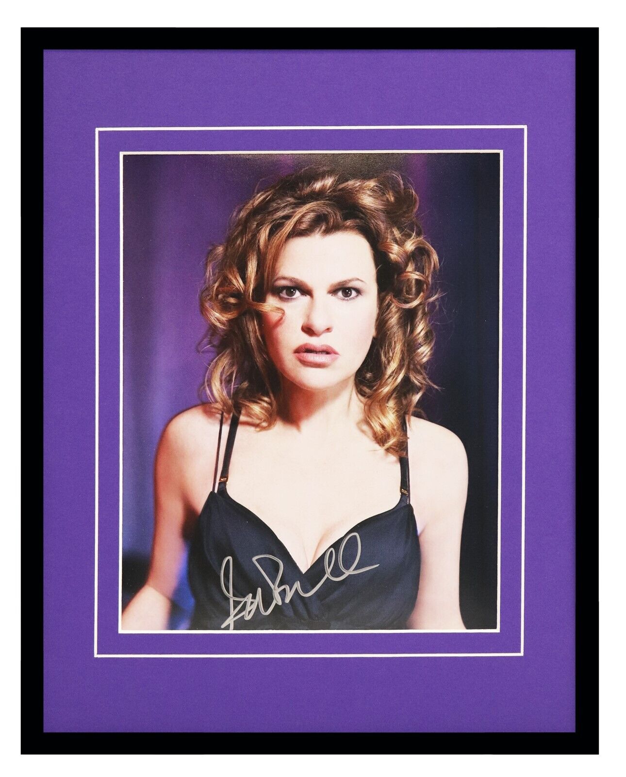 Sandra Bernhard Signed Framed 11x14 Photo Display 