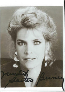 Meredith Baxter Birney Signed 3.5x5 Vintage Photo Family Ties