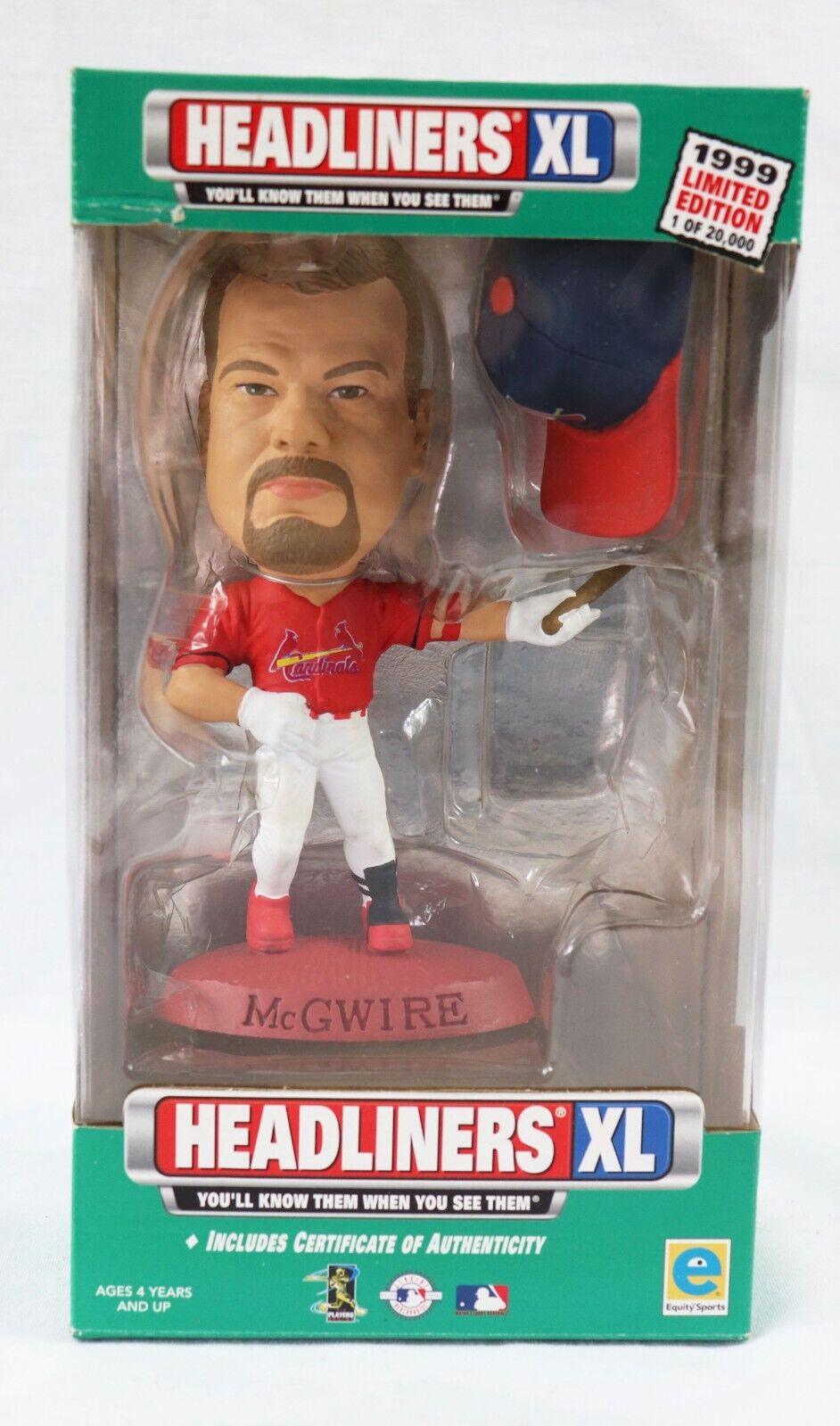 VINTAGE 1999 Headliners XL Mark McGwire Figure Statue Cardinals