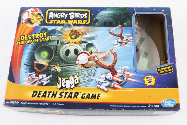 VINTAGE 2012 Star Wars Angry Birds Jenga Board Game