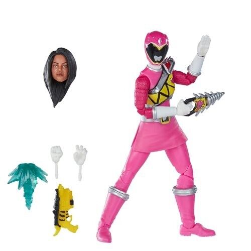 NEW SEALED 2022 Power Rangers Lightning Collection Dino Charge Pink Figure