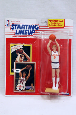 VINTAGE SEALED 1990 Starting Lineup SLU Tom Chambers Action Figure Suns