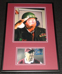 Bobby Bowden Signed Framed 12x18 Photo Display Florida State FSU