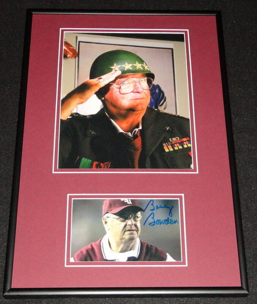 Bobby Bowden Signed Framed 12x18 Photo Display Florida State FSU