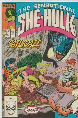 Sensational She Hulk #5 ORIGINAL Vintage 1989 Marvel Comics Flintstones