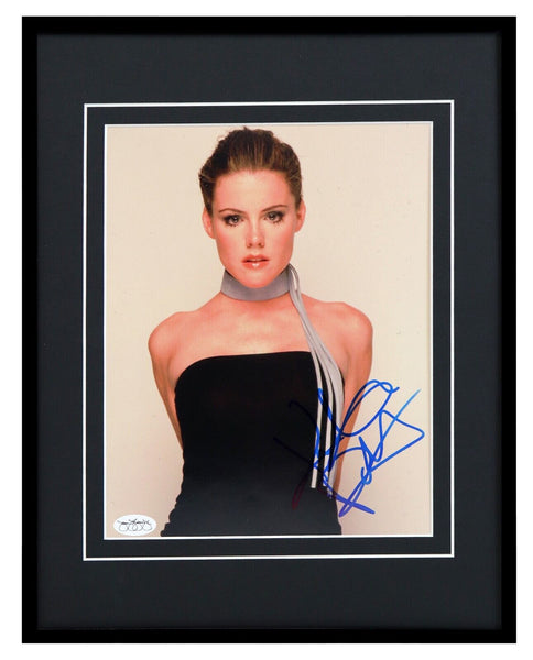 Kathleen Robertson Signed Framed 11x14 Photo Display JSA 90210 Scary Movie