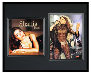 Shania Twain Framed 16x20 The Woman in Me Photo Display