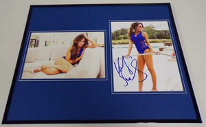 Holly Sonders Signed Framed 16x20 Photo Set Golf Channel