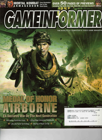 Game Informer Magazine #154 VINTAGE 2006 Medal of Honor Airborne