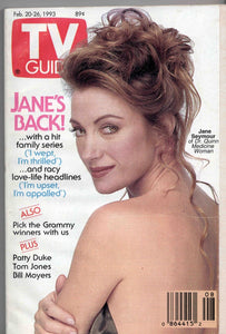 Feb 20 1993 TV Guide Magazine Jane Seymour Dr Quinn