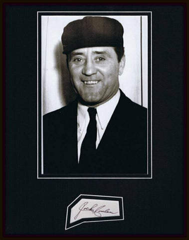 Jocko Conlan Umpire Signed Framed 11x14 Photo Display JSA