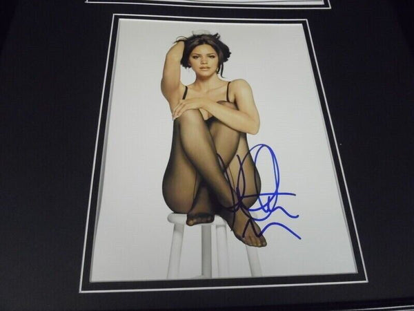 Katharine McPhee Signed Framed 16x20 Stockings Lingerie Photo Set Smash Scorpion