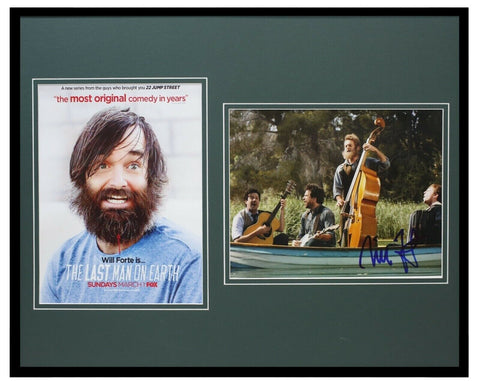 Will Forte Signed Framed 16x20 Photo Set AW The Last Man on Earth  