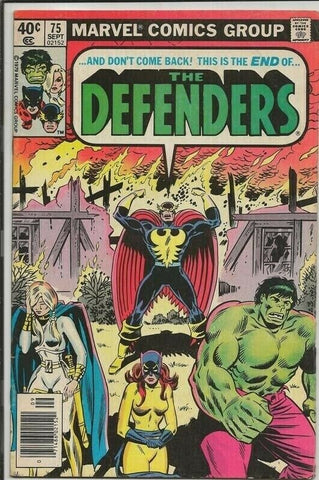 Defenders #75 ORIGINAL Vintage 1979 Marvel Comics