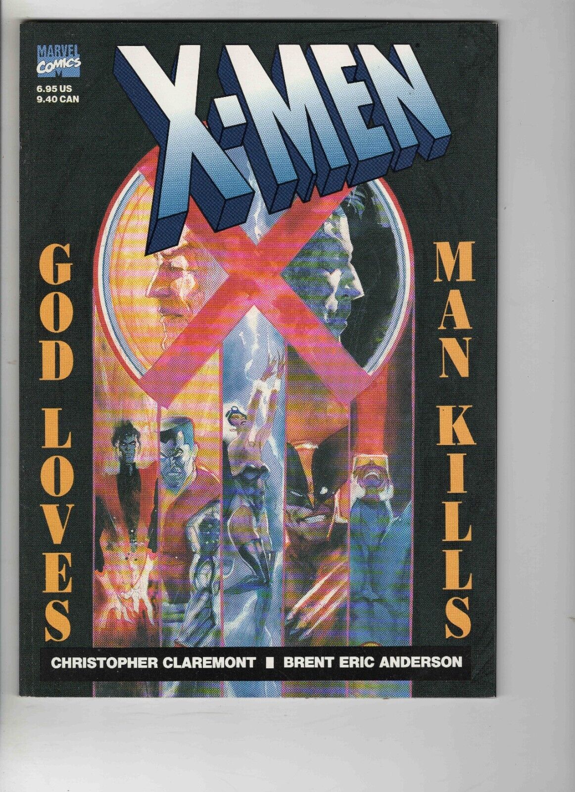 X-Men God Loves, Man Kills VINTAGE 1994 Marvel Comics