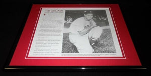 Ted Williams Framed 11x14 Photo Display Red Sox