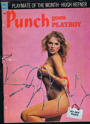 ORIGINAL Vintage 1971 Punch Goes Playboy Magazine Julie Ege