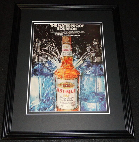 1968 Antique Kentucky Bourbon Framed 11x14 ORIGINAL Vintage Advertisement