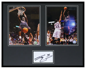 Shaquille O'Neal Signed Framed 16x20 Photo Set Miami Heat LSU