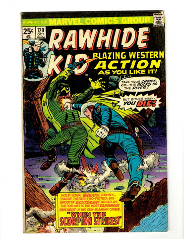 Rawhide Kid #129 ORIGINAL Vintage 1975 Marvel Comics 